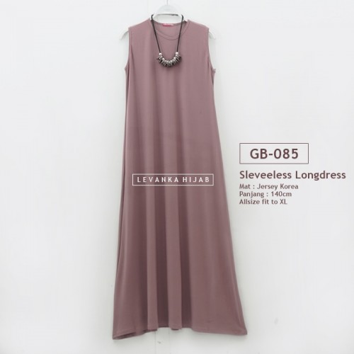 GB-085 Gamis Tanpa Lengan